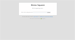 Desktop Screenshot of dresssquare.com